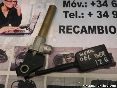 Cierre cinturon de seguridad delantero derecho Renault Scenic RX4 7700840664J