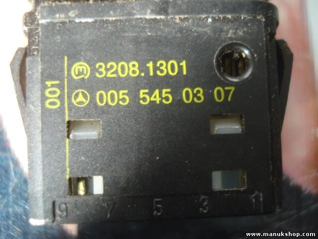 Interruptor Luneta Trasera Desempañador Mercedes-Benz 0055450307 005 545 03 07