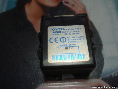 Módulo de Control Lock Oscilador de equipaje puerta Toyota Prius 8999347011