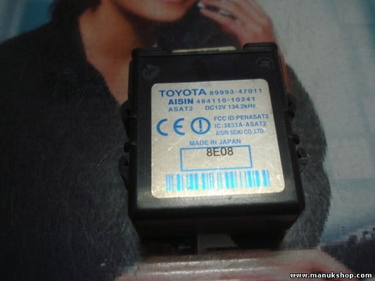 Módulo de Control Lock Oscilador de equipaje puerta Toyota Prius 8999347011