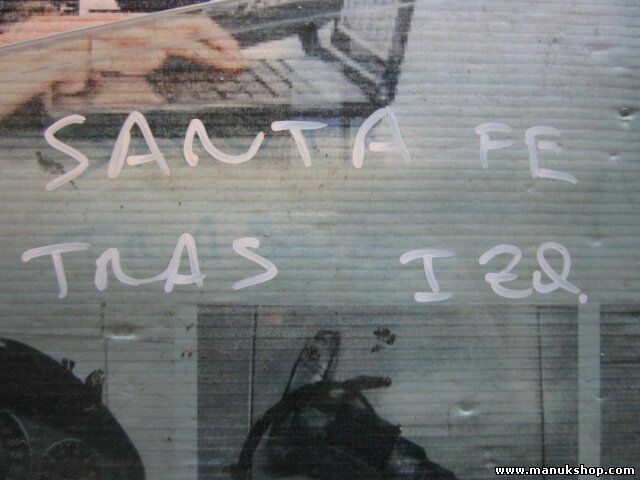 Hyundai Santa Fe 43R001533 triangolo vetro porta posteriore sinistra