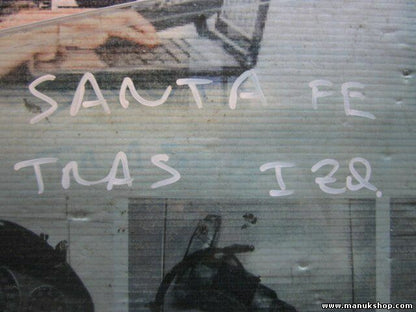 Hyundai Santa Fe 43R001533 triangolo vetro porta posteriore sinistra