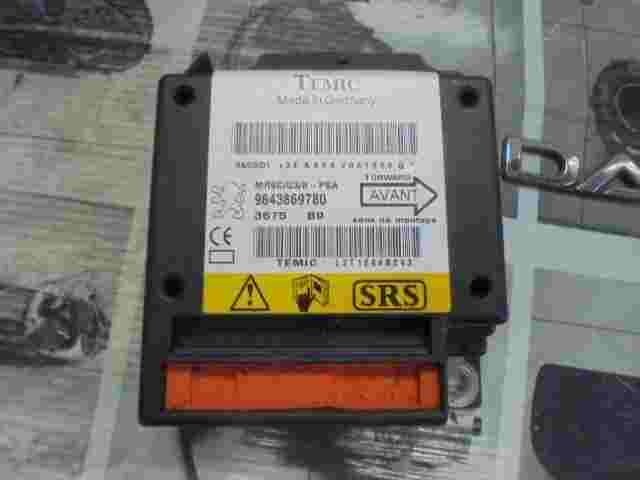 Sensore di impatto airbag Peugeot 607 9643869780 B9 Temic L2T1E04B243