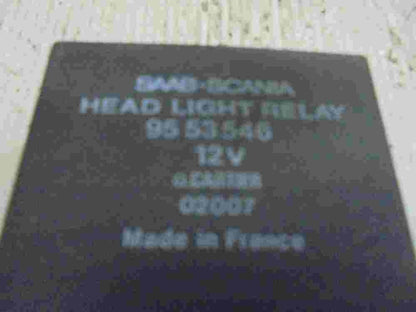 Faro de control del relé Saab 900 9000 Scania 9553546  12V G.CARTIER 02007