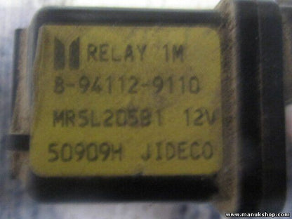 Rear window relé del desempañador Opel Frontera 8941129110 MR5L20581 50909H