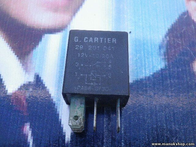 Relé Renault 29201041 29 201 041 G.GARTIER 12V-10/20A PA66-GF30