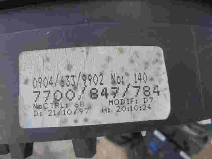 Cuadro de instrumentos Renault 7700847784 09046339902 09046339051 431335D