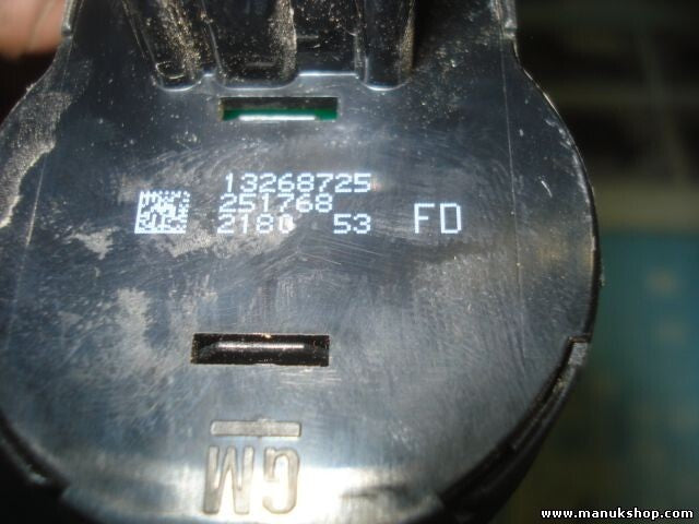 Conmutador de Niebla luces Opel Insignia Astra J 13268725 FD