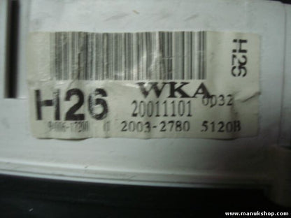 Cuadro de instrumentos Hyundai Matrix H26 WKA 94006-17200 2003-2780