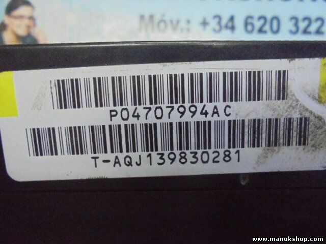 Caja de fusibles Chrysler Grand Voyage P04707994AC