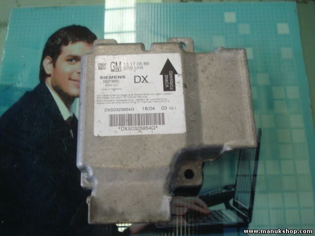 Sensor de impacto de airbag Opel Vectra C GM 13170589 13 17 05 89 DX