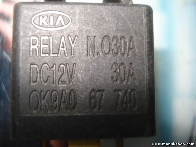 Relé Kia Clarus NR.030A OK9A067740 OK9A0 67 740 0K9A067740