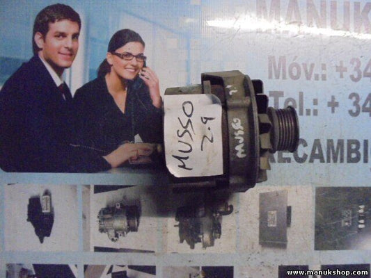 Alternador SsangYong Musso Mercedes-Benz W124 BOSCH 0120489332 1197311023