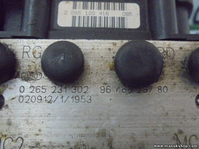 Unidad hidráulica del ABS Peugeot 307 Citroen 9646828780 96 468 287 80 026523130