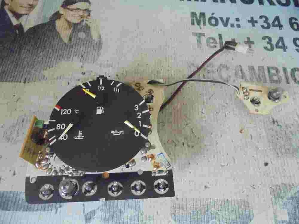 instrumentos indicador de combustible Mercedes-Benz W124 1245423701 1109021529