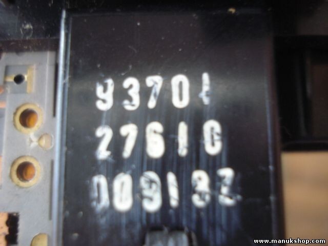 Interruptor Luneta Trasera Desempañador  Hyundai Coupe 9370127610 9371027500