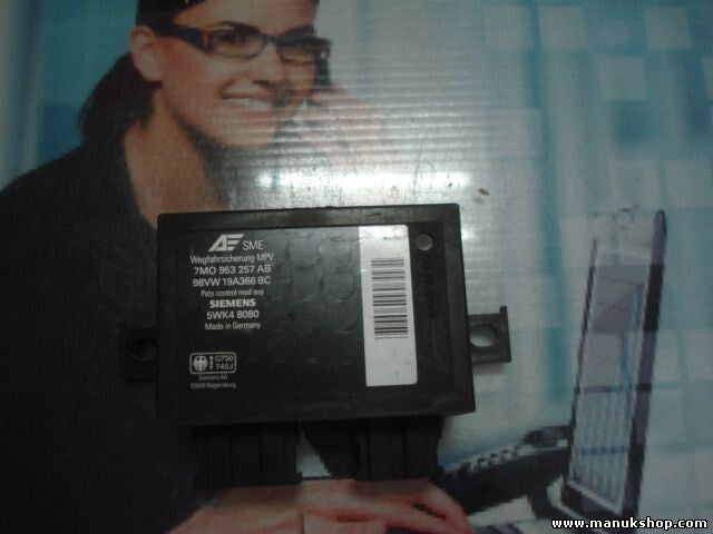 Control de la unidad de alarma inmovilizador módulo VW Volkswagen 7M0953257AB