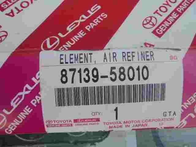 Filtro de aire  Toyota Lexus ES 350 RX RAV 4 Corolla Prius Camry 8713958010