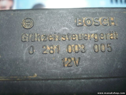 Recocido controlador Glow relé enchufe Citroen C5 12V 2.2 2001 BOSCH 0281003005