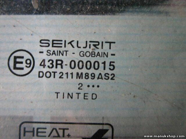 Vetro porta anteriore destra NISSAN Terrano 43R000015 DOT211M89AS2