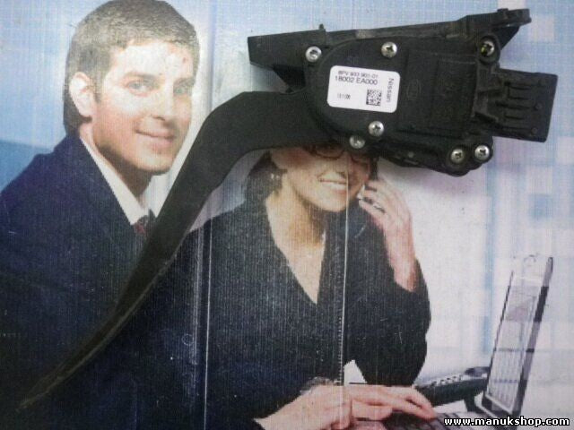 Potenciómetro pedal Nissan Navara Pathfinder 18002EA000 18002 EA000 HELLA