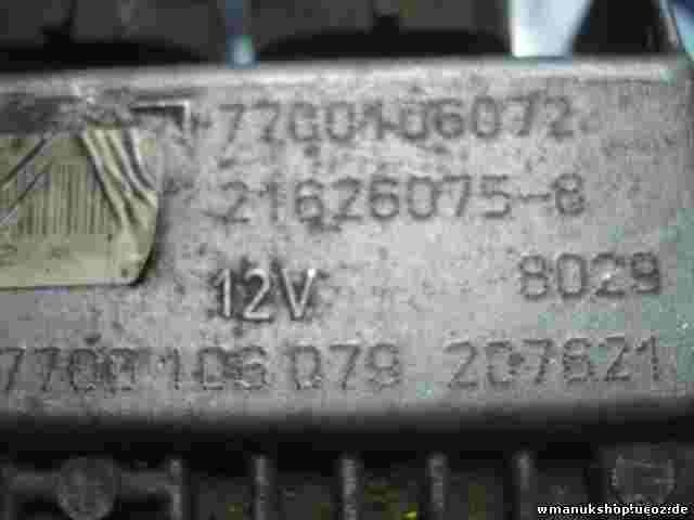 Centralita Renault Laguna 1 9 TD 7700106079 7700106072 SAGEM 21626075-8