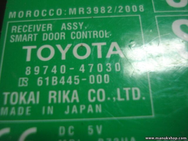 Receptor control de la puerta Toyota Prius 8974047030 89740 47030 61B445000