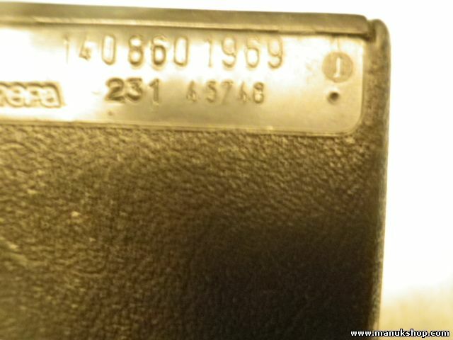 Cierre cinturon de seguridad trasero izquierdo Mercedes W140 1408601969 23145719