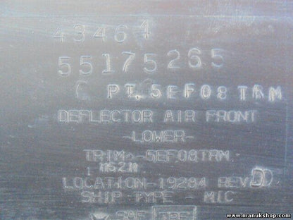 Parachoques JJeep Grand Cherokee 115 PS 5288120 528 8120 55175265 551 752 65