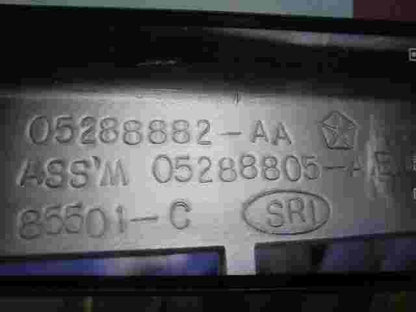 Parrilla rejilla frontal delantera Chrysler 05288882AA 05288882-AA 05288805-AB
