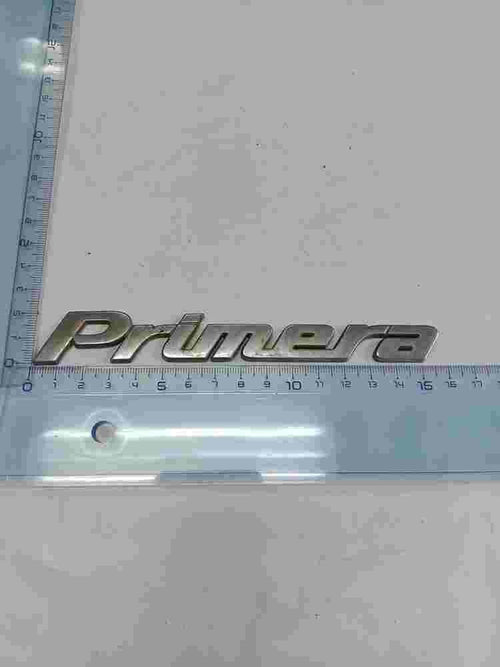 Emblema  Nissan Primera P11E 15cm. 848959F500 84895-9F500 84895 9F500