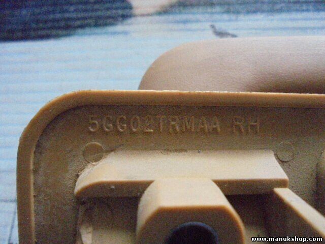 Manillas de asidero interior Ford Ranger 2986 ccm, 109 KW, 148 PS 5GG02TRMAA