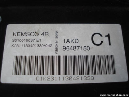 Centralita Daewoo Chevrolet Tacuma S010016037 E1 S010016037E1 96487150 1AKDC1