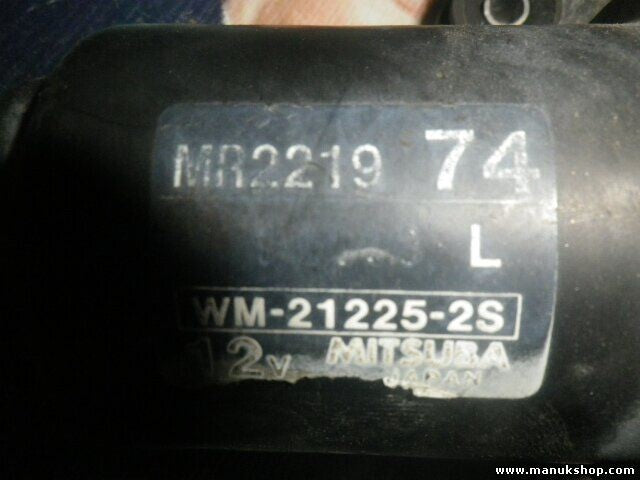 Motor del limpiaparabrisas Mitsubishi Pajero Sport MR221974 WM212252S