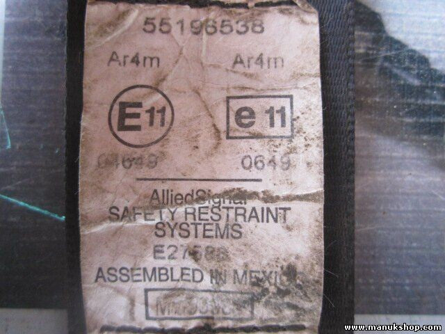 Cinturón de seguridad delantero derecho Jeep Grand Cherokee Laredo ZJ 55196538