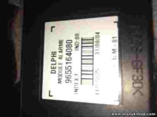 Control de la unidad de alarma inmovilizador módulo Peugeot 407 9655164080