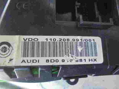 Quadro strumenti Audi A4 B5 8D0919881HX 8DO919881HX VDO 110208991001