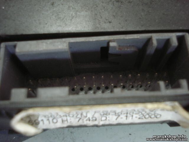 Unità di climatizzazione Citroen Xsara 9636522080 662554R/J 69509000F