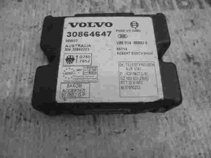Control de la unidad de alarma inmovilizador módulo Volvo S40 30864647 98W03