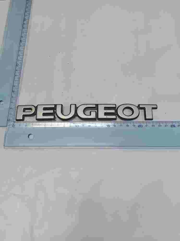 Emblema Peugeot 205 306 106 405 605 23 cm.
