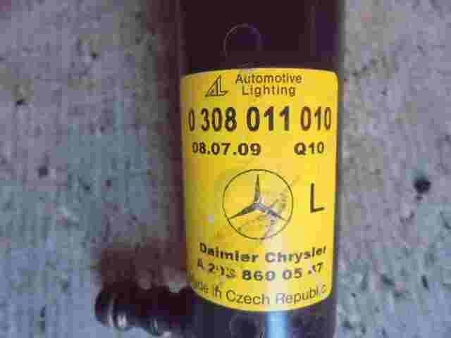 Pulizia fari Mercedes C W203 A2038600547 A 203 860 05 47 0308011010 (L)