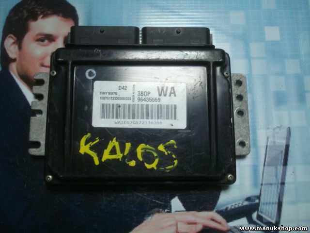 Centralita Chevrolet Kalos D42 3B0P WA 96435559 5WY1E07G 1E07G1723308/233
