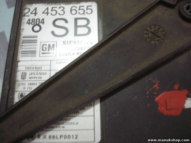 Controlador cierre centralizado Opel Corsa C 24453655 313203739 5WK48664a