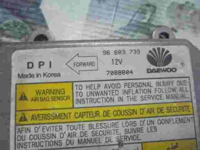Airbag Centralita Daewoo Matiz ( DPI ) ( LT) 96603739 7088804 CHNLTA2S3 12060201