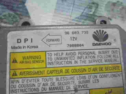 Airbag Centralita Daewoo Matiz ( DPI ) ( LT) 96603739 7088804 CHNLTA2S3 12060201