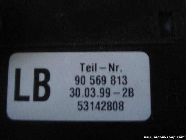 Conmutador de luces Opel 90569813 90569813LB 90 569 813 LB 23.03.98-2A 2303982A