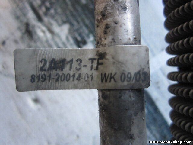 Enfriador de dirección asistida Land Rover 81912001401 8191-20014 01 2A113-TF