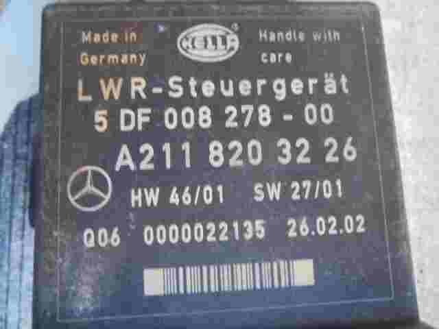 LWR controlador Mercedes-Benz E W211 E-klasse A2118203226 Q06 HELLA 5DF00827800