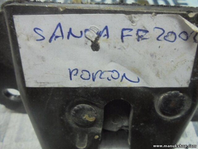 Cerradura del portón trasero Hyundai Santa FE 2.0 2002 812302B000 81230-2B000