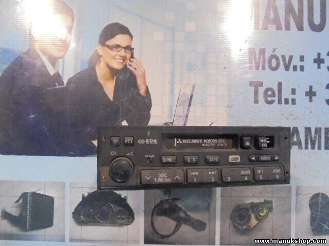 Casete de radio Mitsubishi Montero Pajero MR337278 32283060J 32283060 J